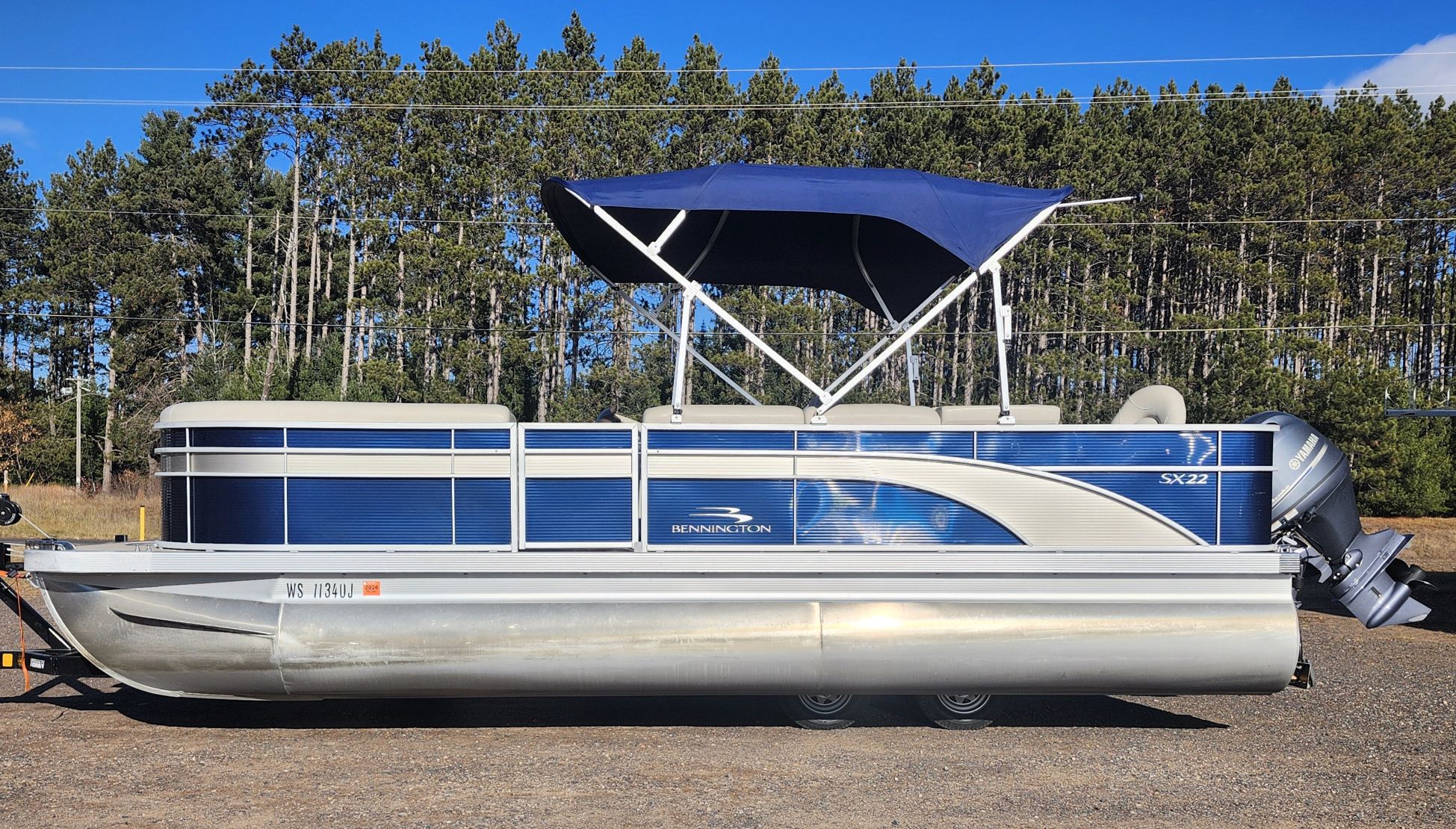 2018 Bennington 22' SX Stern Fishing - Image 4