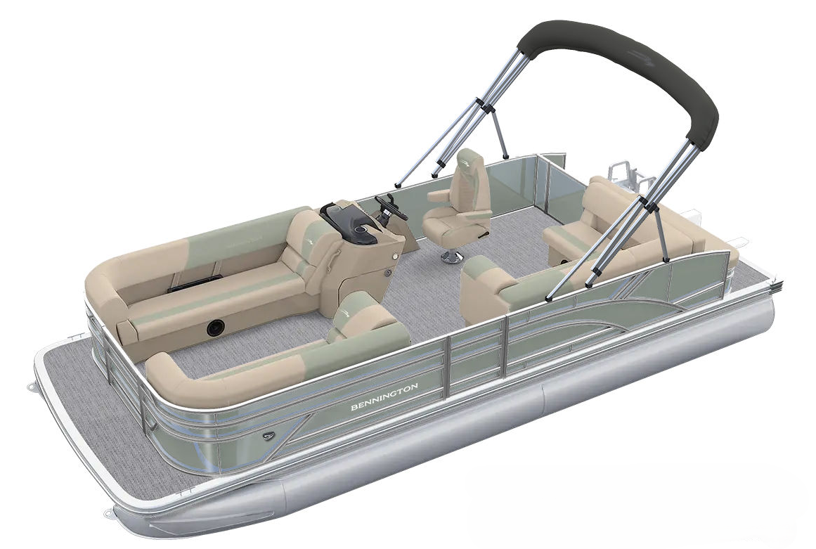 2027 Bennington 18' S Cruise Jump Seat Narrow Beam - Image 2