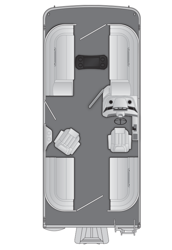 2027 Bennington 20' S Stern Radius S-One - Image 4
