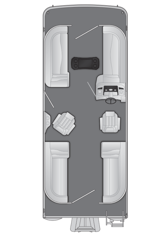 2027 Bennington 22' S Stern Radius Reserve - Image 4